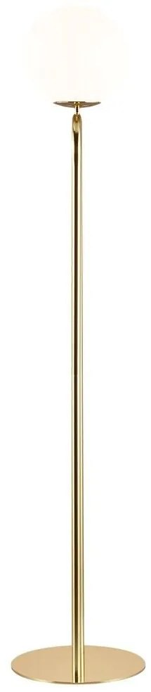 Lampadar modern cu abajur asimetric din sticla suflata, Shapes
