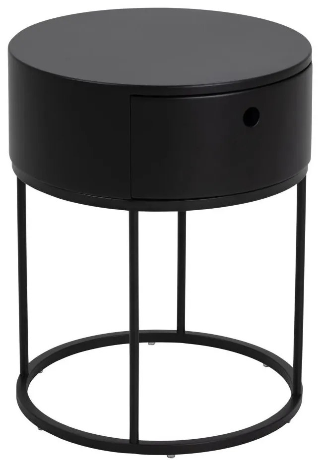 Noptieră COLUM neagră