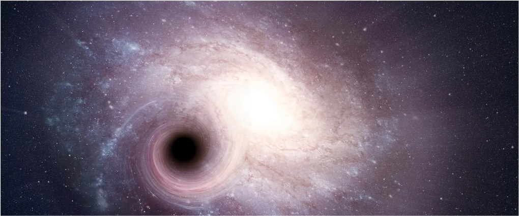 Tablou - Galaxii spiralate (120x50 cm)