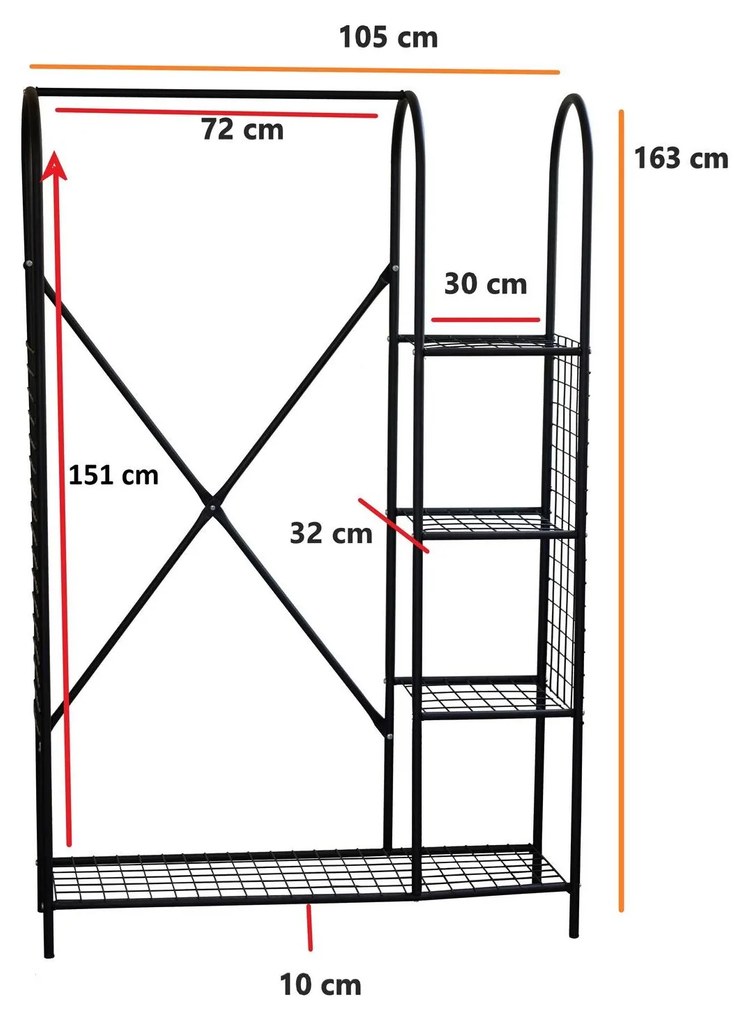 Cuier Kevaki (negru) . 1093881