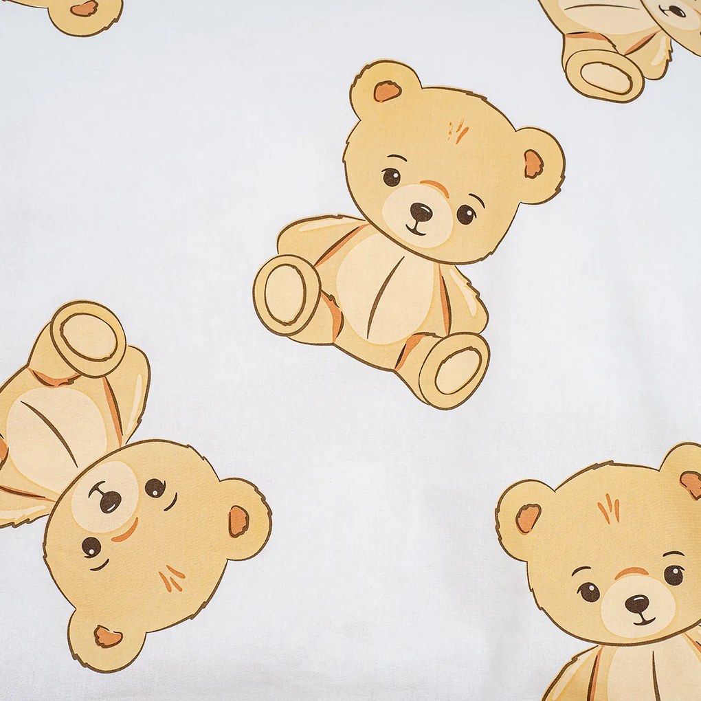 Lenjerie de pat din bumbac 4Home Teddies , 140 x200 cm, 70 x 90 cm, 140 x 200 cm, 70 x 90 cm