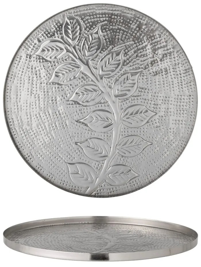 Tavă decorativă din metal ø 30 cm Leila – Bloomingville