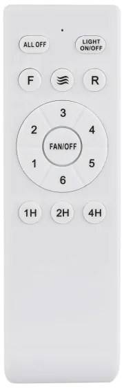 Globo 03671W - Ventilator tavan LED GALE 22W 230V 3000/4500/6000K +DO