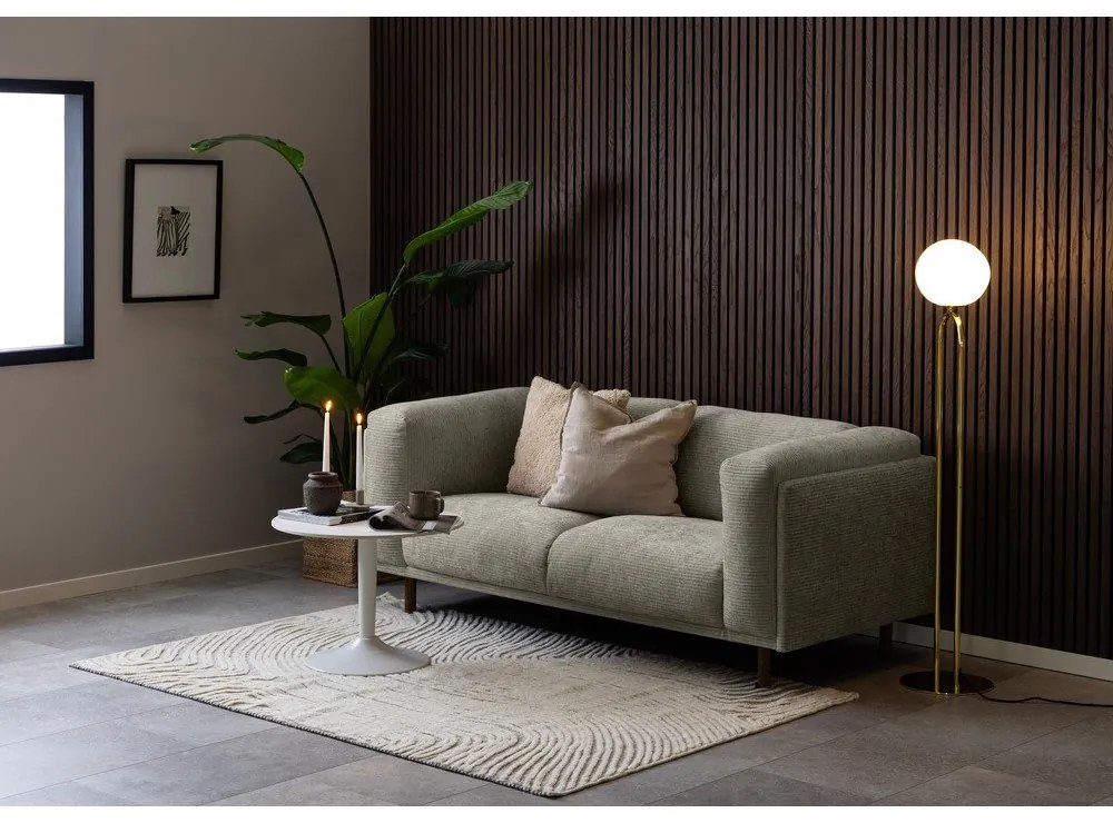 Măsuță de cafea albă rotundă cu blat ceramic ø 60 cm Malta – Actona