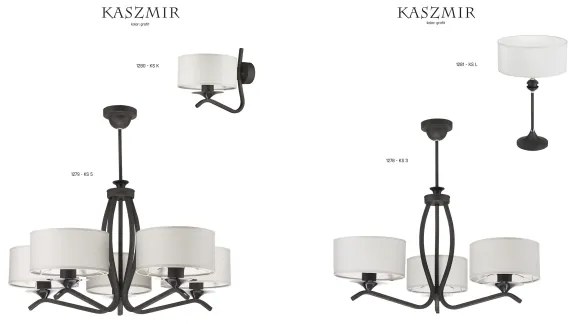 Lustră KASZMIR 5xE27/60W JUPITER 1279-KS5G