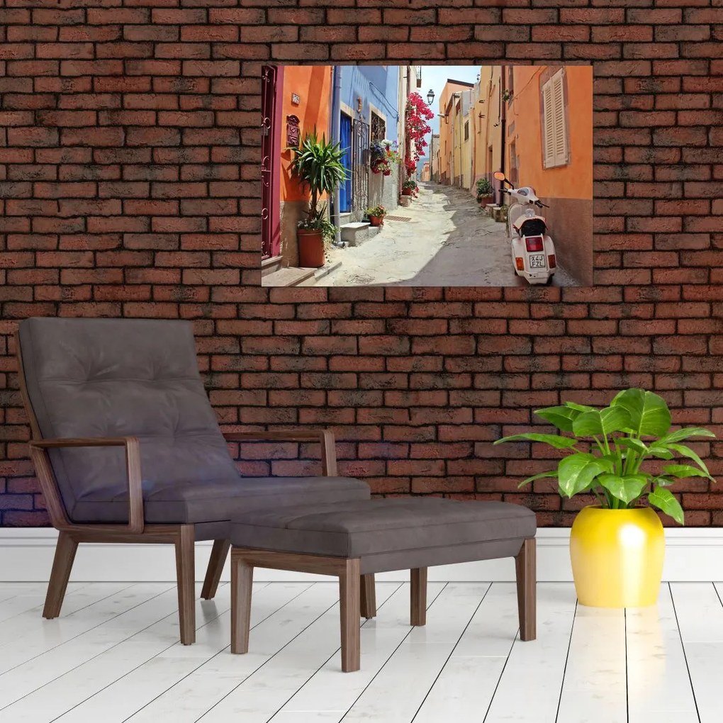 Tablou cu strada din Sardinia (90x60 cm)