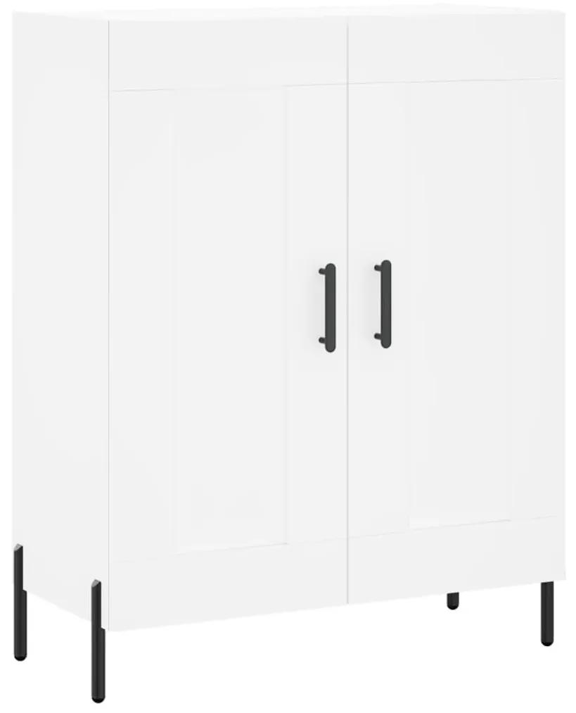 830204 vidaXL Servantă, alb, 69,5x34x90 cm, lemn compozit
