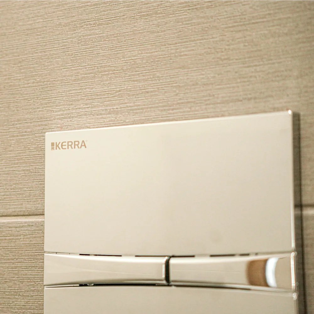 Clapă de acționare pentru WC Adriatic cromată pentru setul K-50 Slim