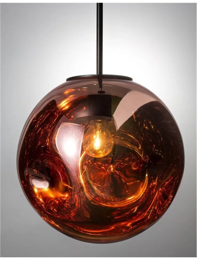 Lustra, Pendul design modern MAYAN, cupru NVL-9988105