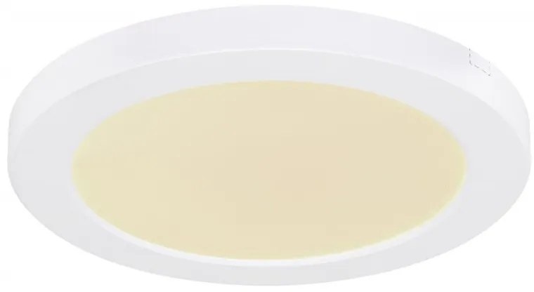 Plafoniera LED design modern, diametru 22cm, LASSE alb 12379-18W GL
