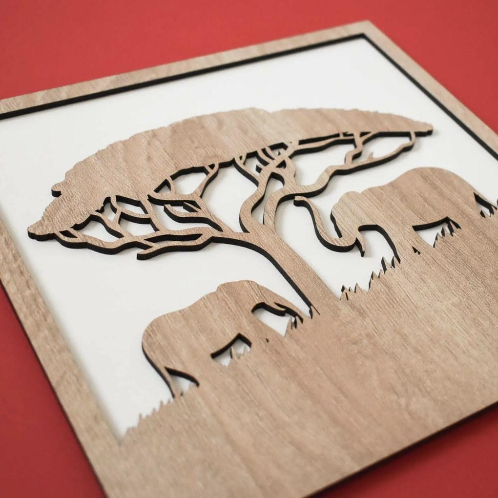DUBLEZ | Tablou Elefant