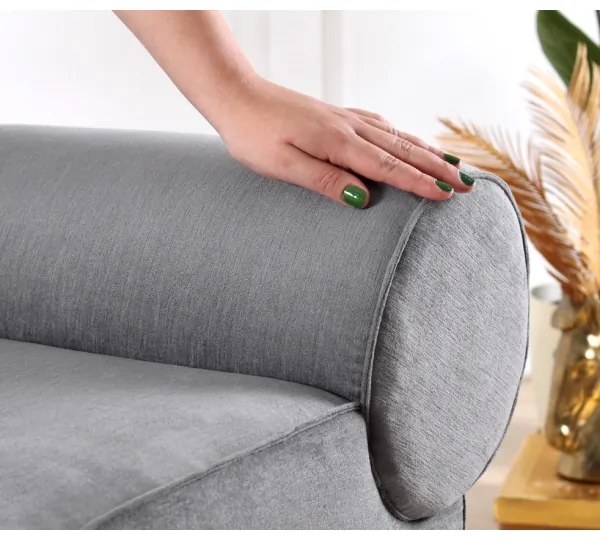 Taburet TIKI, 47 x 45 cm, gri