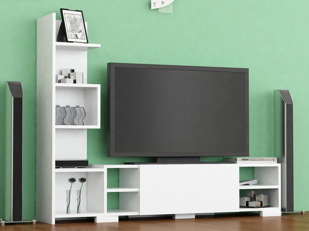 Mobilier living Perla set (Alb) . 1102463