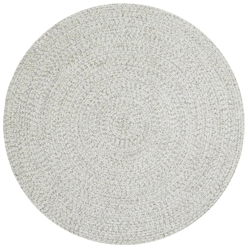 Covor alb/bej rotund de exterior ø 150 cm - NORTHRUGS
