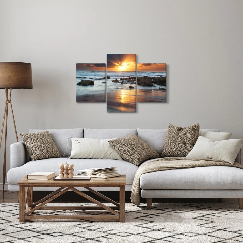 Tablou - Marea scăldată de soare (90x60 cm)