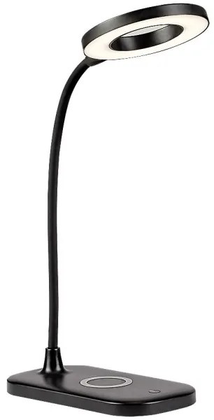 Rabalux 74013 - Lampă de birou LED tactilă HARDIN, dimabilă, 5W, neagră