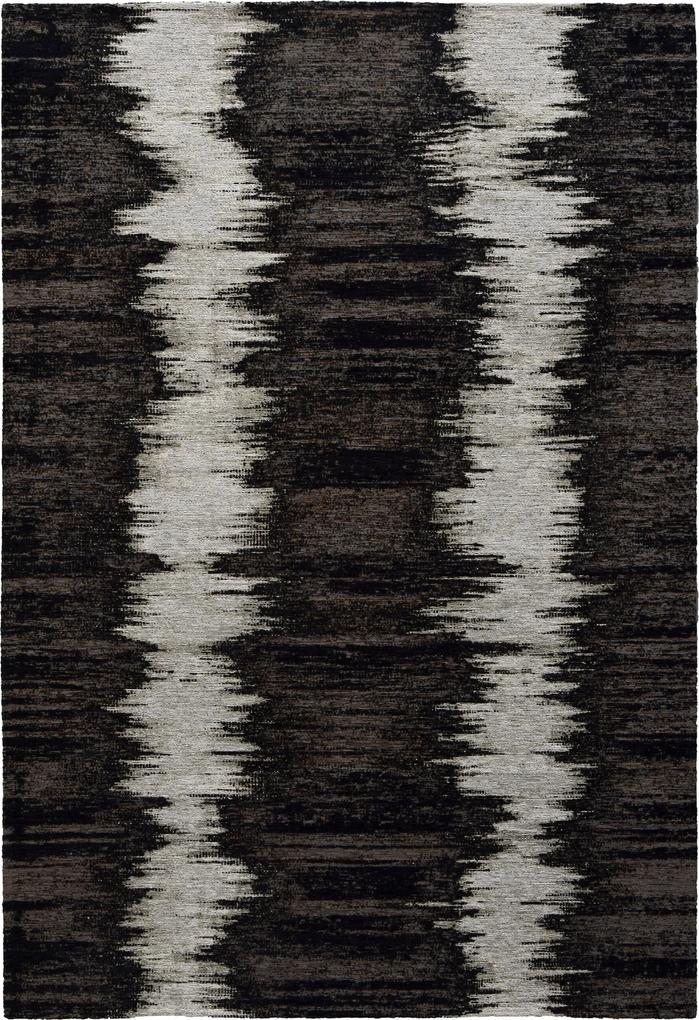 Covor alb/negru Vintage Wave 007 (6 dimensiuni 68x120 - 240x340) - 68x120