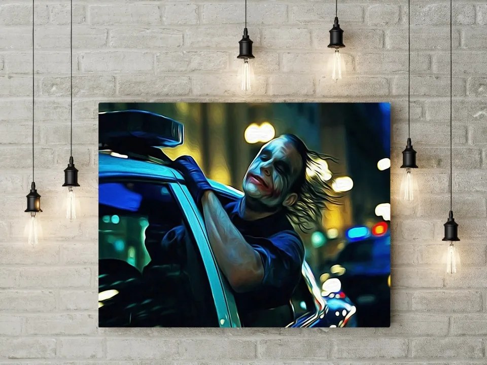 Tablou canvas Joker 120x80 cm