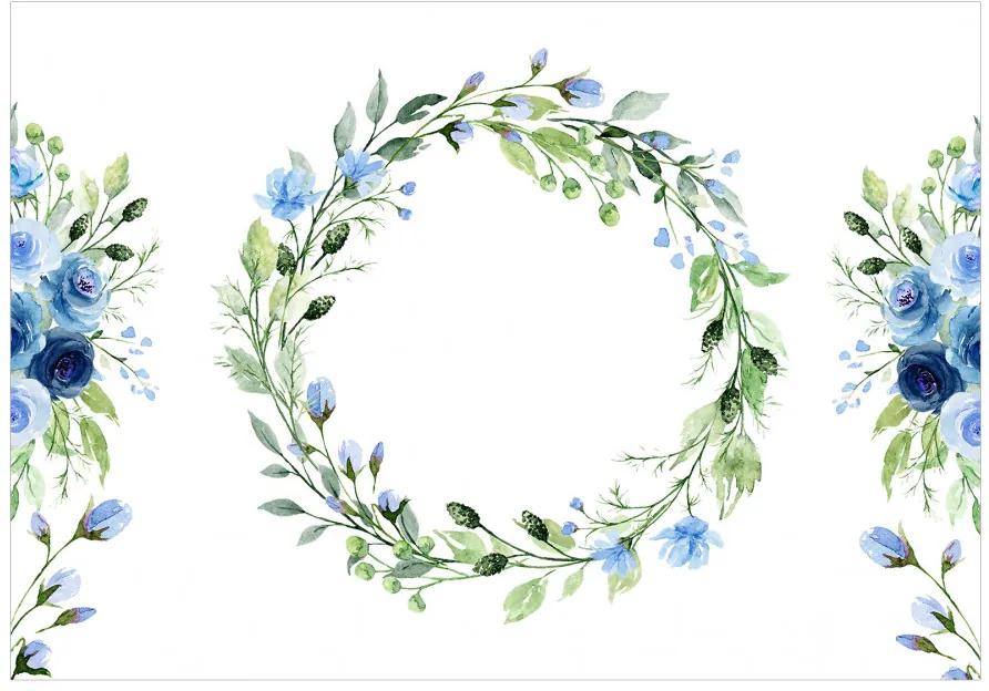 Fototapet - Romantic Wreath - Second Variant