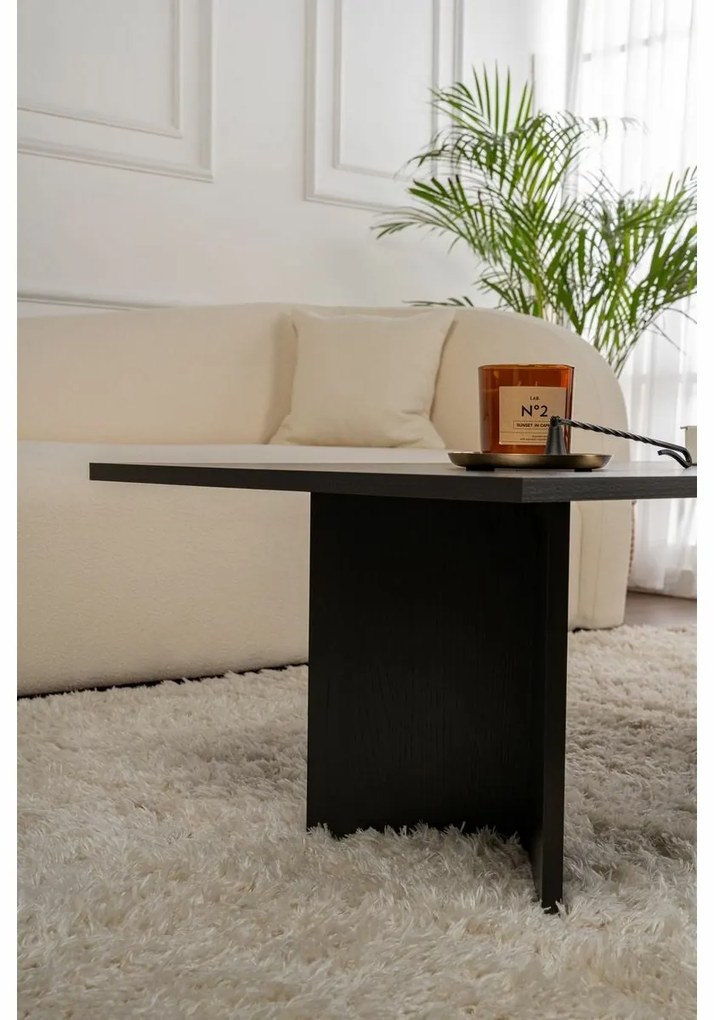 Măsuță de conferință Sabin Wood Black