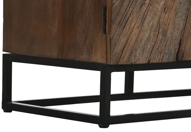 Dulap, maro, din lemn reciclat, Armoire