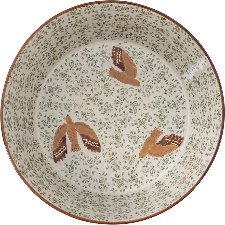 Bol verde din ceramică ø 28 cm Hezha – Bloomingville