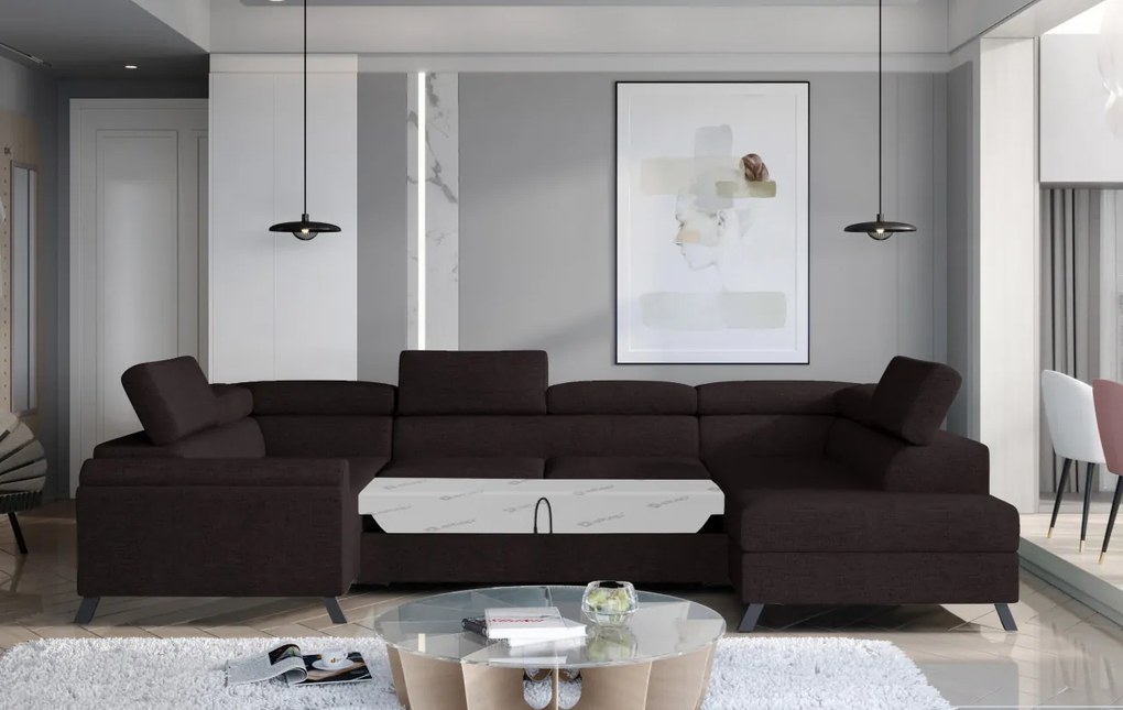 Coltar extensibil Escada - L336 x l200 x h92 cm