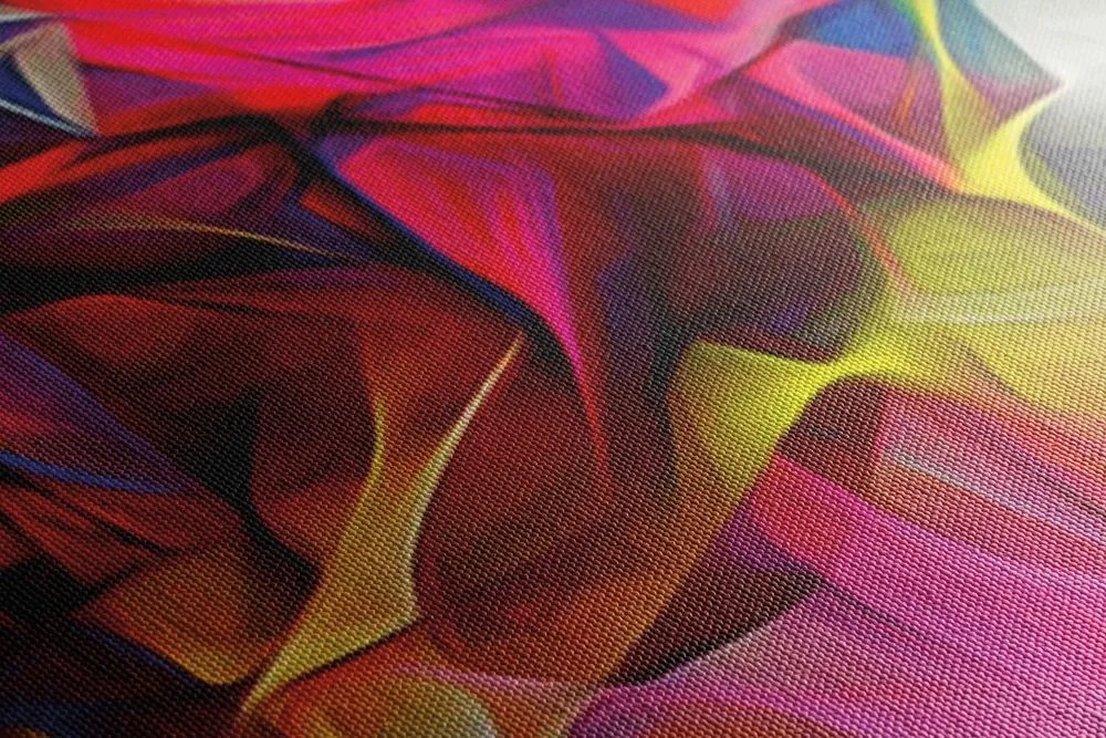 Tablou haosului colorat abstract