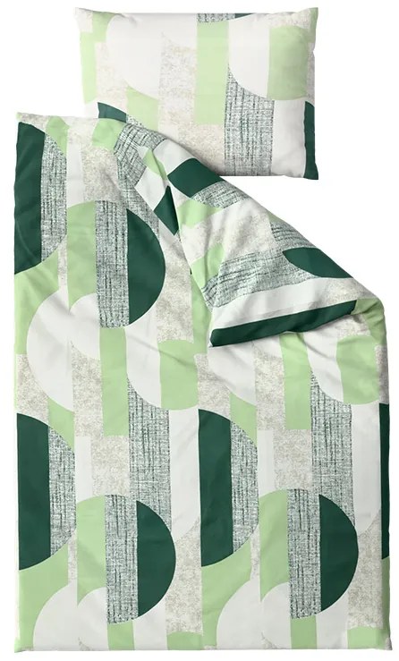 Lenjerie de pat din microfibra GREVERA verde Dimensiune lenjerie de pat: 70 x 80 cm | 140 x 200 cm