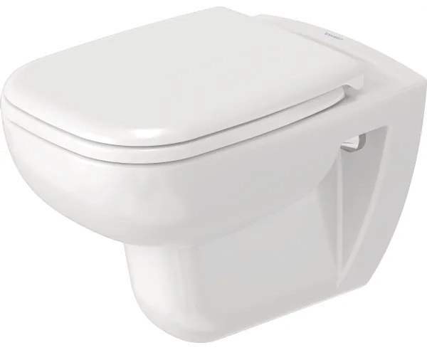 Duravit 25700920002 - Vas WC suspendat D-CODE fără margine, ceramică, alb lucios