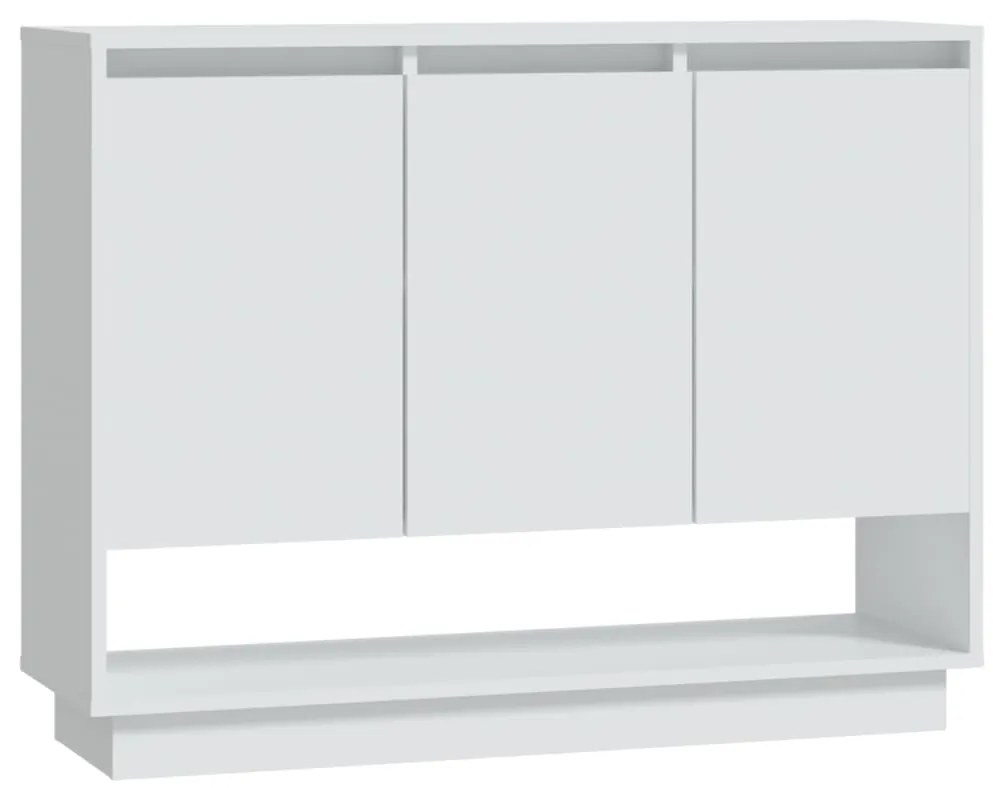 809530 vidaXL Servantă, alb, 97x31x75 cm, PAL