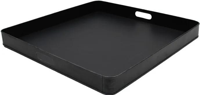 Tavă metalică pentru servit LABEL51, 60 x 60 cm, negru