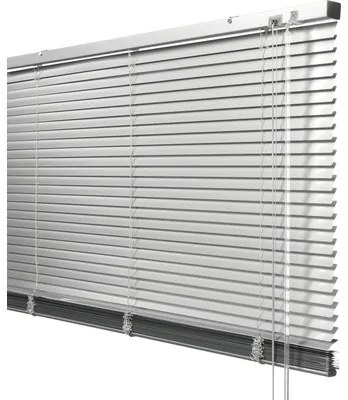 Jaluzea aluminiu Soluna 120x170 cm, argintie, cu 20% mai multe lamele pentru un efect de întunecare mai ridicat