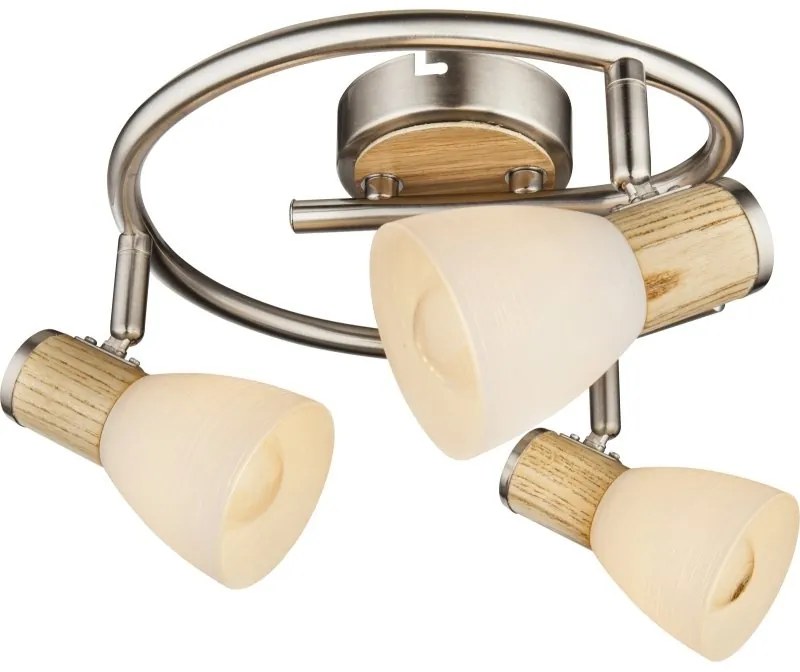 Lustra aplicata design modern 3 brate GYLFI 54352-3 GL