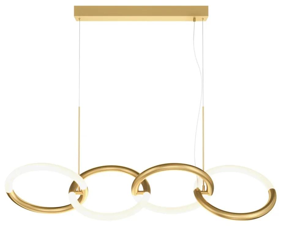 Lustra LED suspendata design modern Node auriu