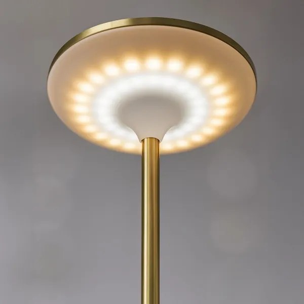 Lampă de birou LED tactilă reîncărcabilă TAVOLO, 2,5W/5V, 2400 mAh, 3000-6000K, aurie