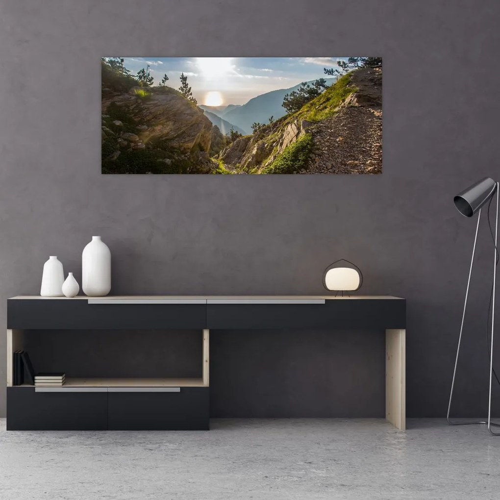 Tablou - Muntele Olimpus (120x50 cm)
