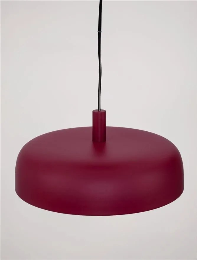 Lustra suspendata LED 3000K NOELIA bordeaux 40cm