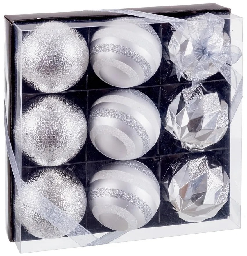 Globuri de Crăciun 9 buc. ø 6 cm – Casa Selección