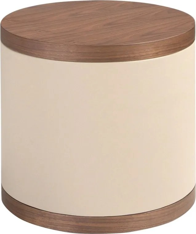 Noptiera design LUX Walnut-Leatherette Mink