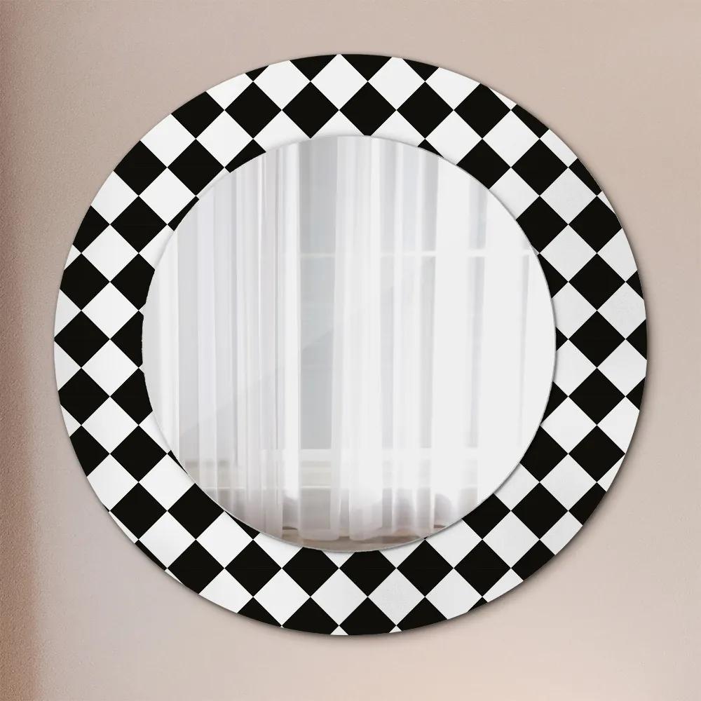 Oglinda rotunda imprimata Birou de șah