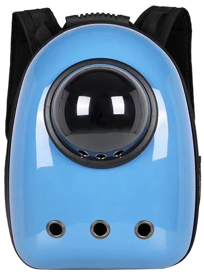 Rucsac pentru transportul animalelor de companie, albastru