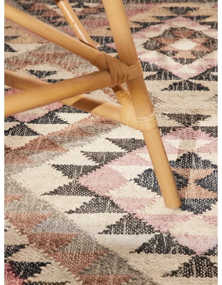 Covor gri țesut manual din iută 200x300 cm Roya Parsa – Elle Decoration