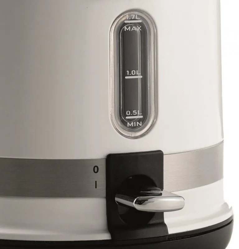 Cana electrica Ariete MODERNA 2854/01, 2000W, 1.7 L, Termometru, 360° rotativa, Filtru detasabil, Alb