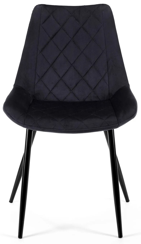 Scaun de sufragerie Sariel III (Negru). 1069575