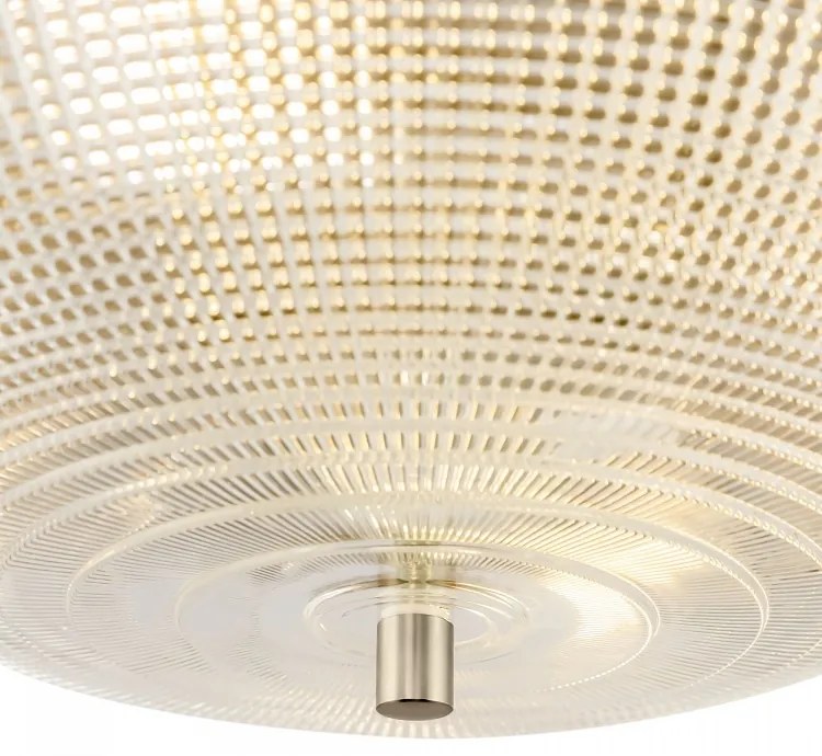Plafoniera design elegant diametru:40,4cm, Coupe nickel MYC046CL-04N