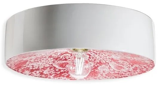 Plafoniera design italian realizat manual din ceramica PI, D.40cm