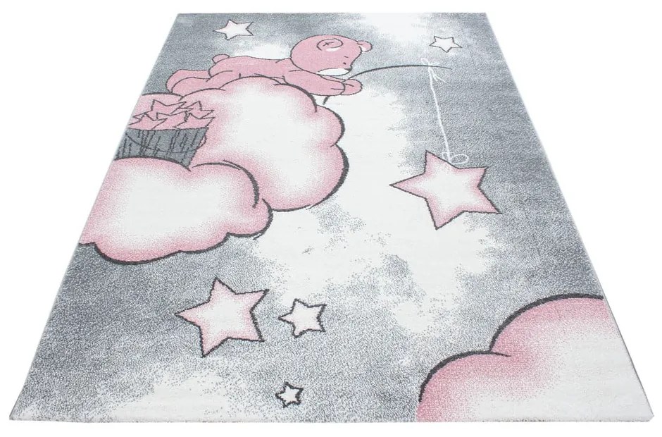 Covor pentru copii roz/gri 140x200 cm Kids – Ayyildiz Carpets