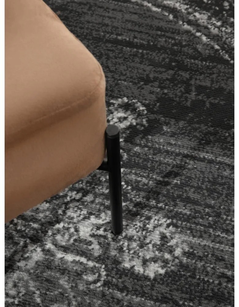 Covor gri rotund ø 160 cm Gloria Lydia – Hanse Home