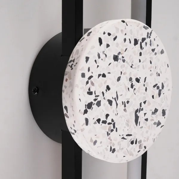 Aplica de perete FLORENTYNA LED/24W/230V 4000K negru/alb